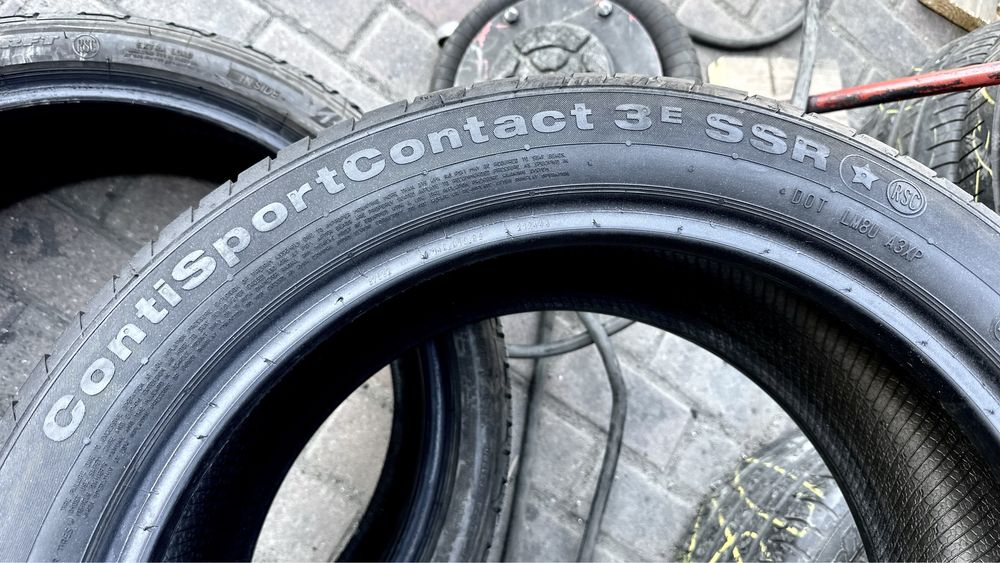 245/45/18 Continental SportContact3 SSR | 90%остаток | летние шины