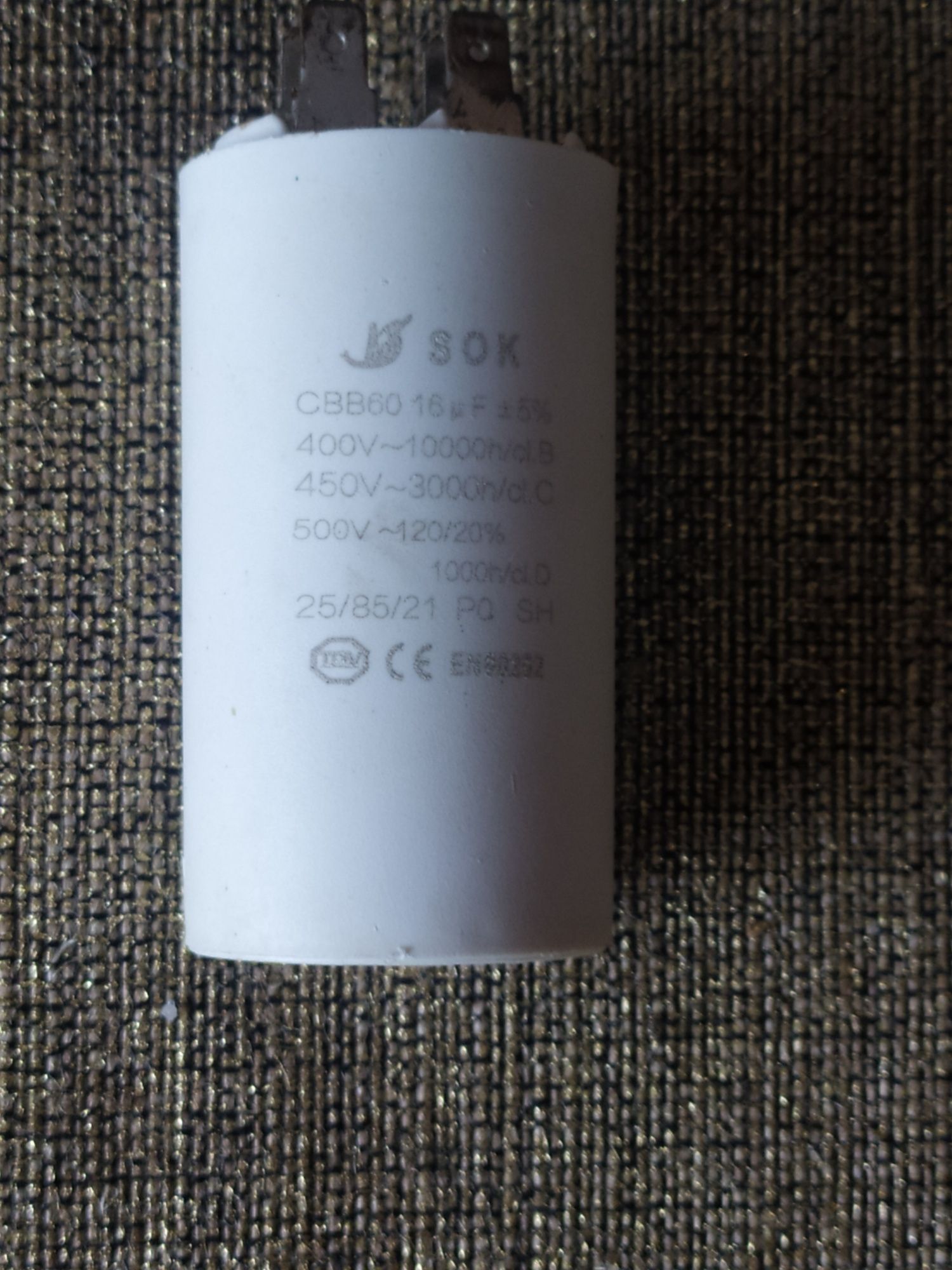 Kondensatory 16mF450V 3 szt.