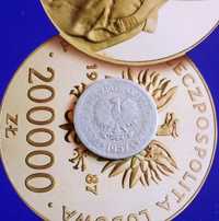 moneta PRL 1 zł 1957 r