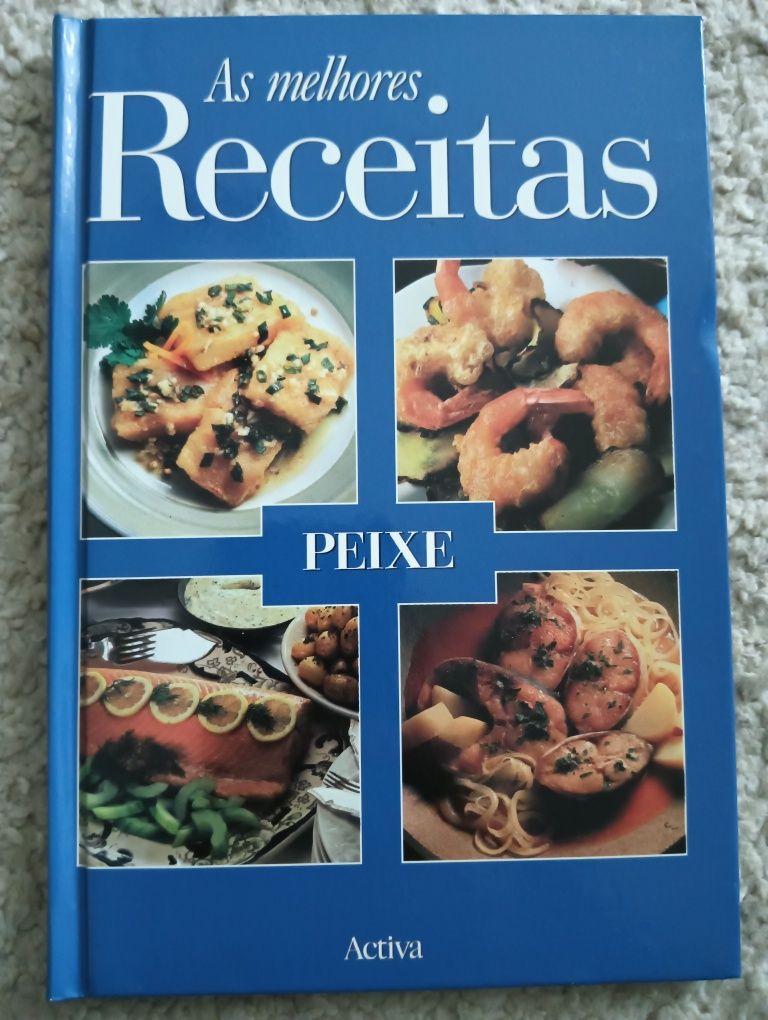 Peixe	Coleção As melhores receitas - 		Activa	Como Novo!