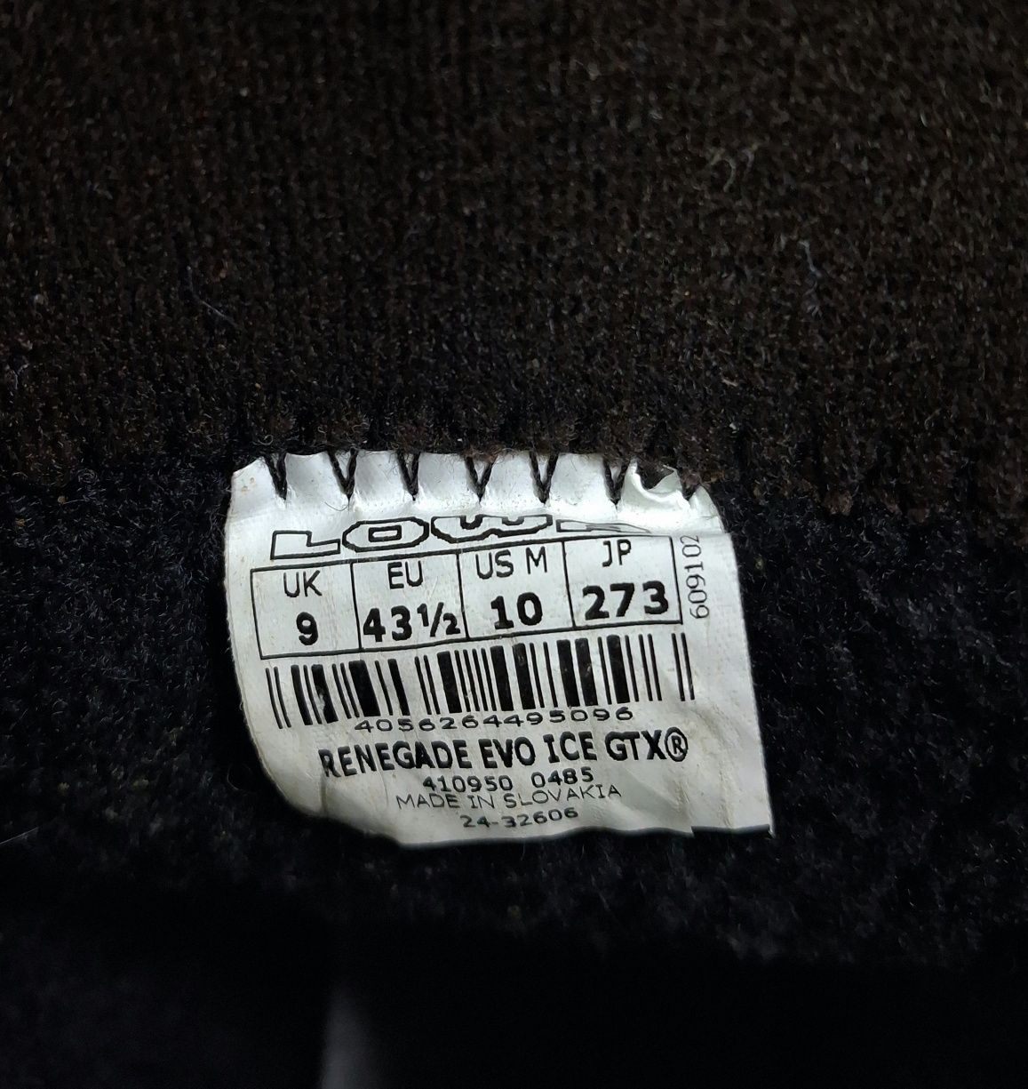 Ботинки Lowa Renegade Gore-Tex зимние кожаные берцы водонепроницаемые