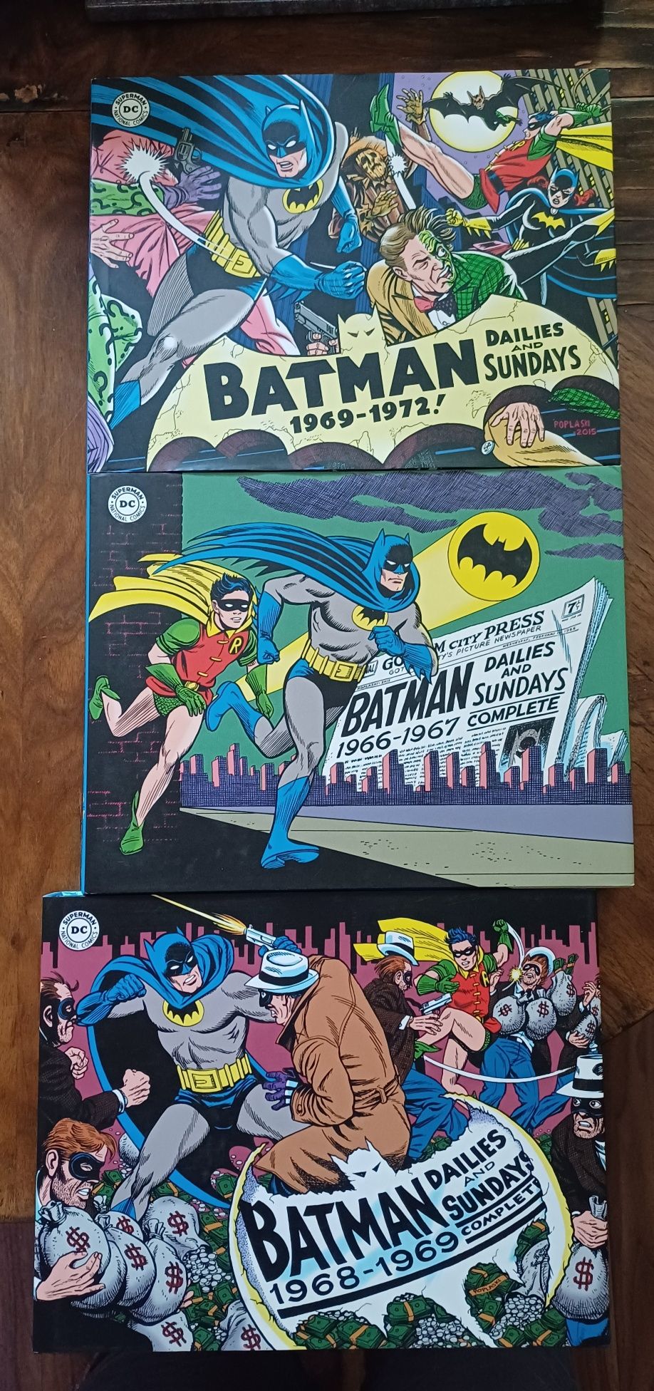 Batman 3 komiksy Silver Age Omnibus Daily Strips zestaw komiks DC