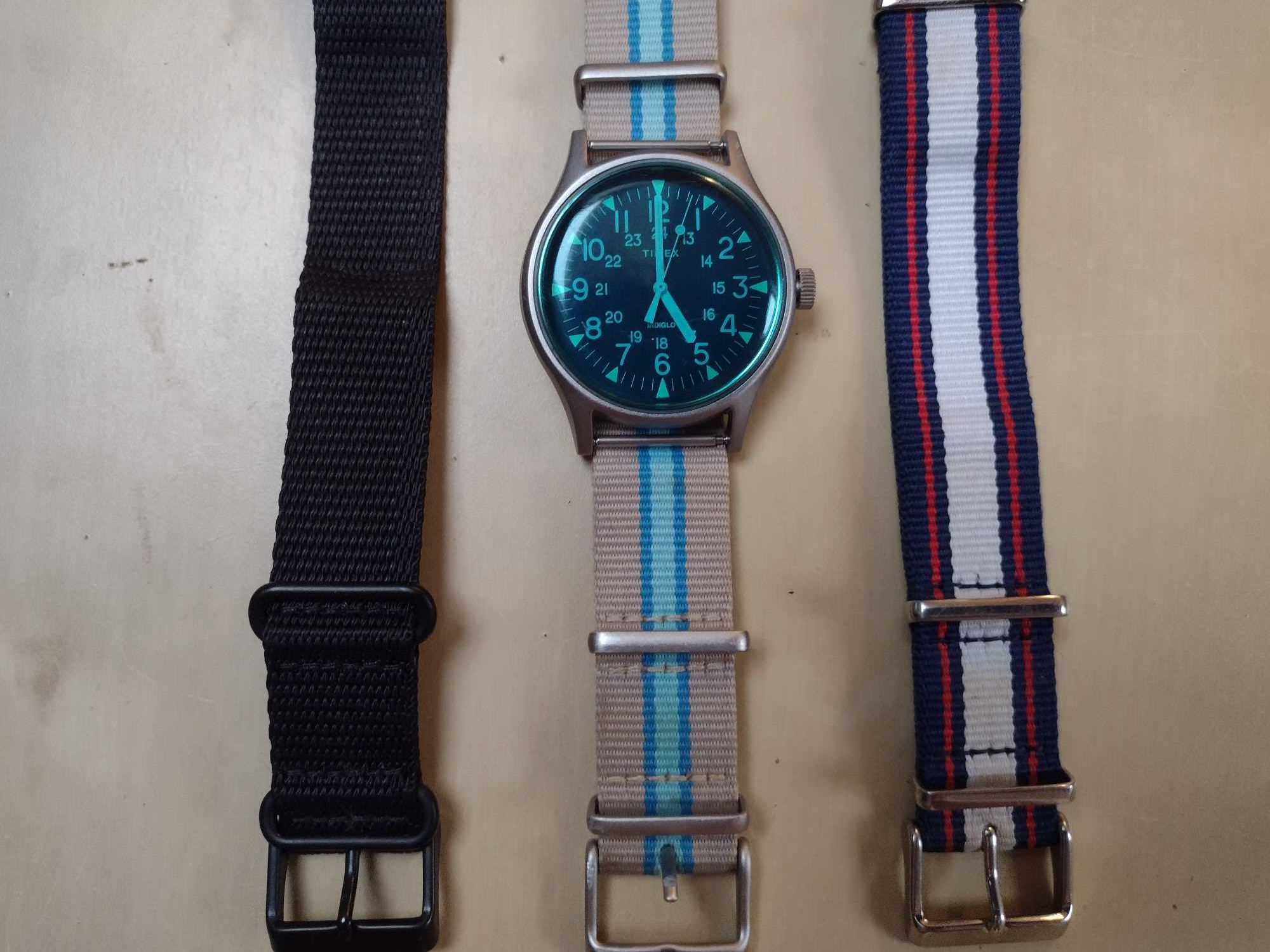 Timex MK1 Aluminum California + 2 paski TIMEX