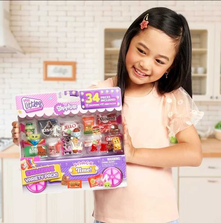 Shopkins Real Littles еда автомат 34 фигурок в ассортименте