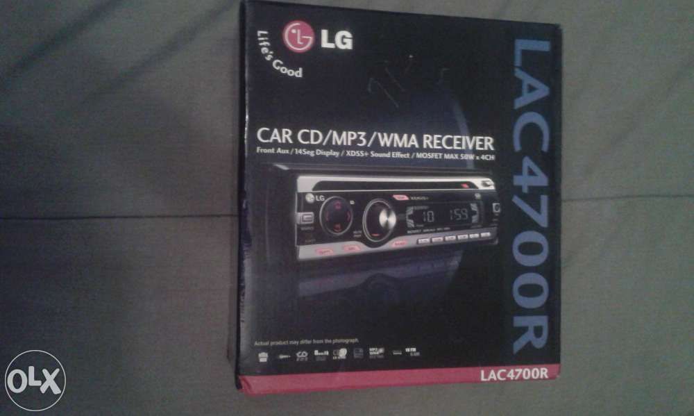 Auto radio LG LAC4700R usado apenas por poucos dias