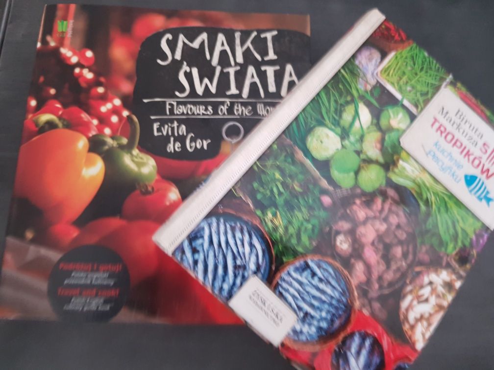 Dwie książki : Smaki Świata + Smak Tropików