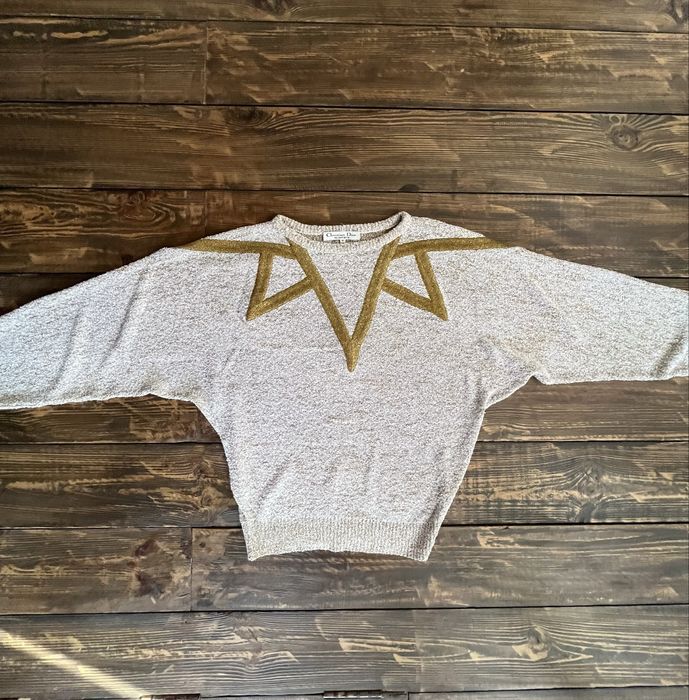 Вінтажний светр christian dior pręt a porter