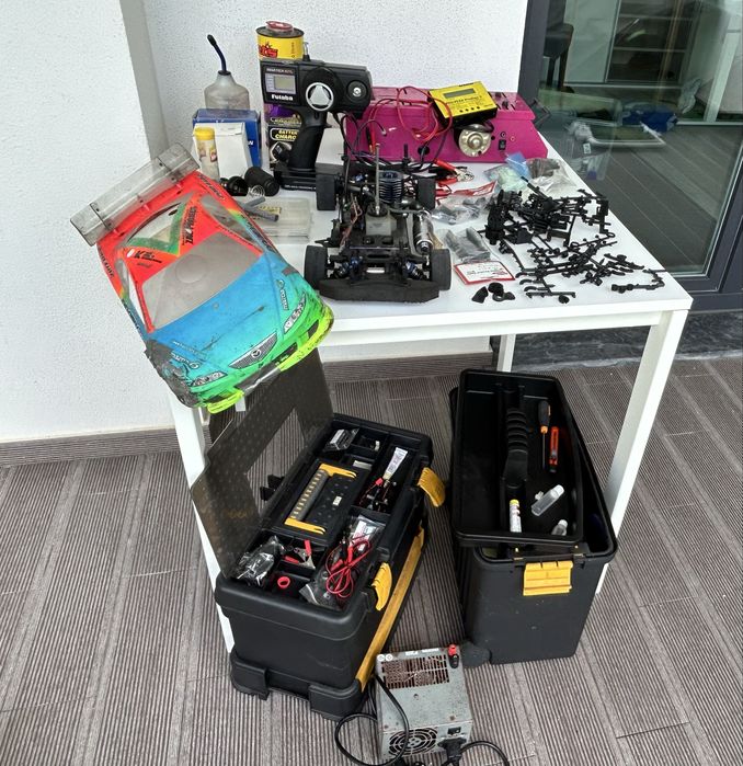 Carro telecomandado gasolina