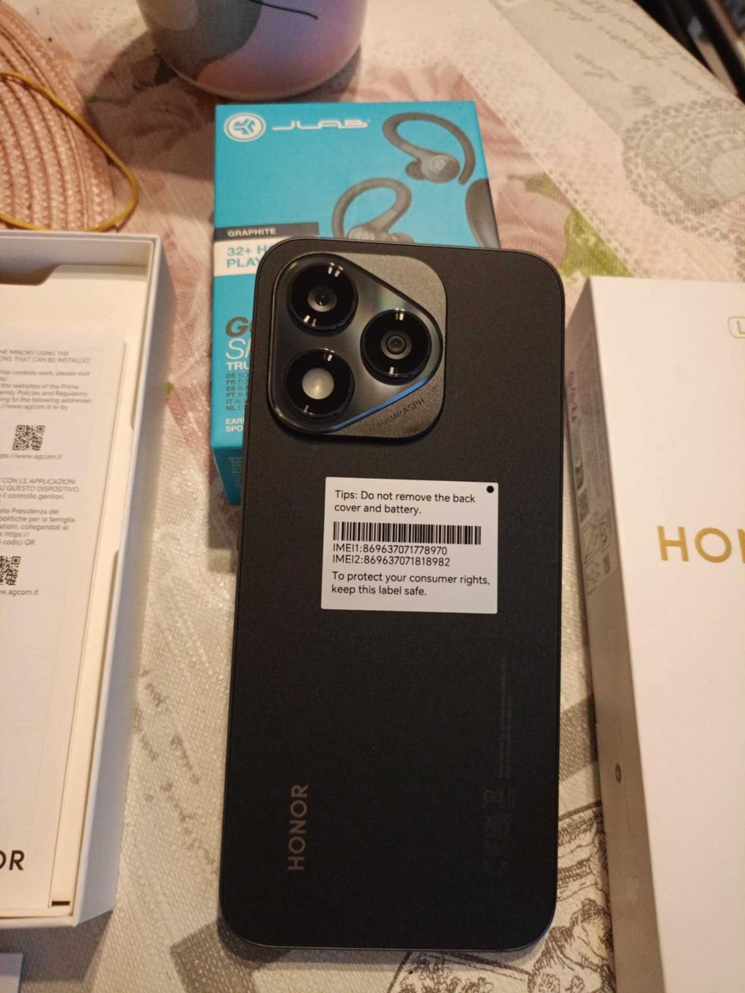 Honor 400 lite 5 G nowy plus słuchawki bezprzewodowe Jlab nowe