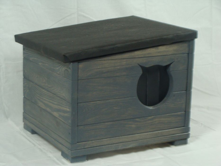 Buda Budy dla Kota Psa S2B Głowa Kota Malowana OCIEPLONA.SKRĘCONA+kota