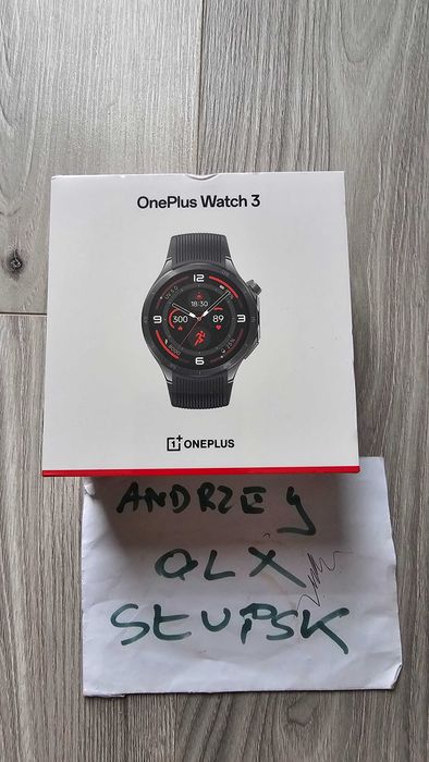 Nowy ONEPLUS WATCH 3 46mm - fabrycznie zapakowany i zabezpieczony