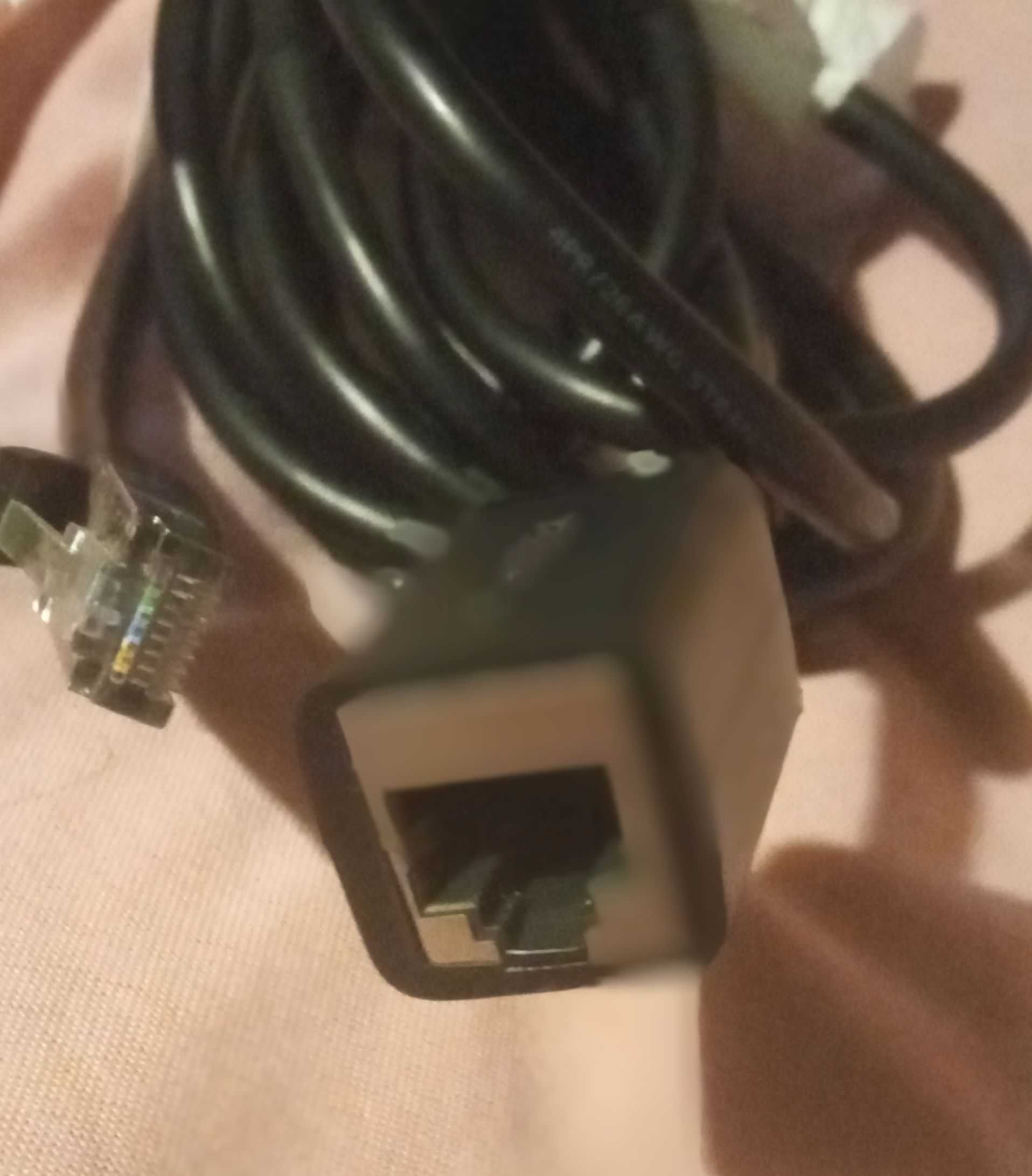 Przedłużacz Kabel Sieciowy LAN ETHERNET RJ45 UTP Przewód 5 metrów
