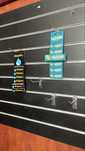 Panel sklepowy Slatwall Shopwall Grafit Ekspozytor wieszak 120x90