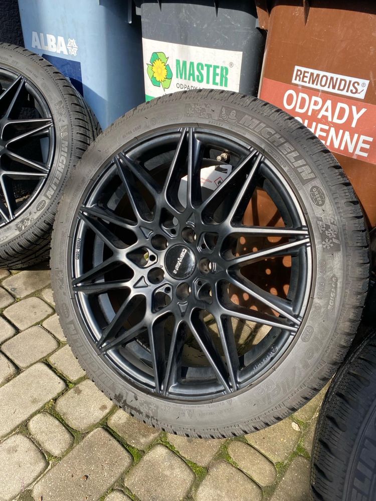 Felgi 5x112 audi 18’ + opony 245/40/18