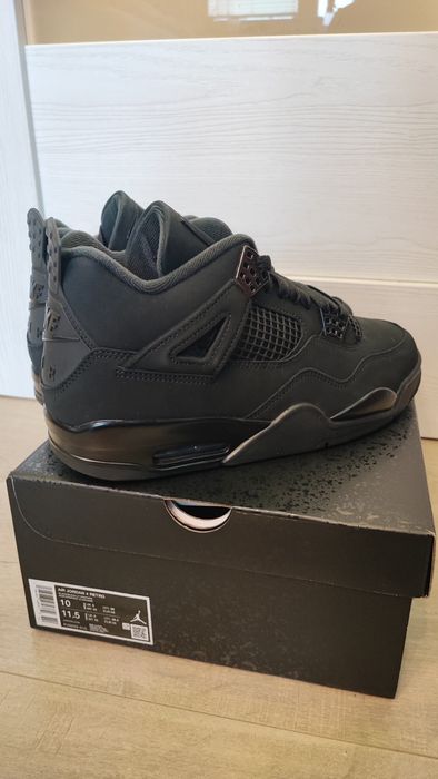 Jordan 4 Black Cat 2025 / rozmiar 44 oraz 44.5