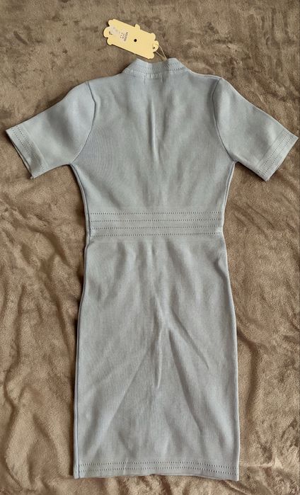 Sukienka niebieska typ chanel S