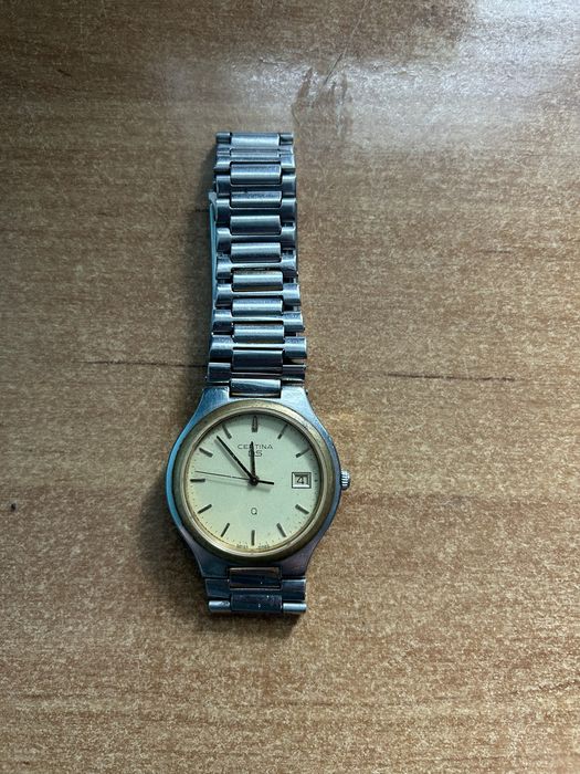 Zegarek z bransoletą certina DS Q srebrny duo