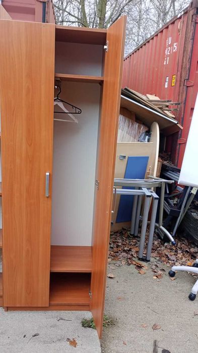 Szafa ubraniowa buk 67x200 szafy komody ubraniowe  biuro dom pokój