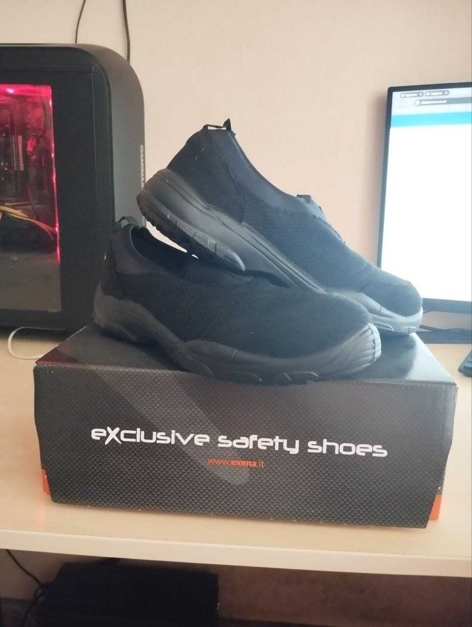 Кроссовки рабочие Exena Lisboa Black S1P