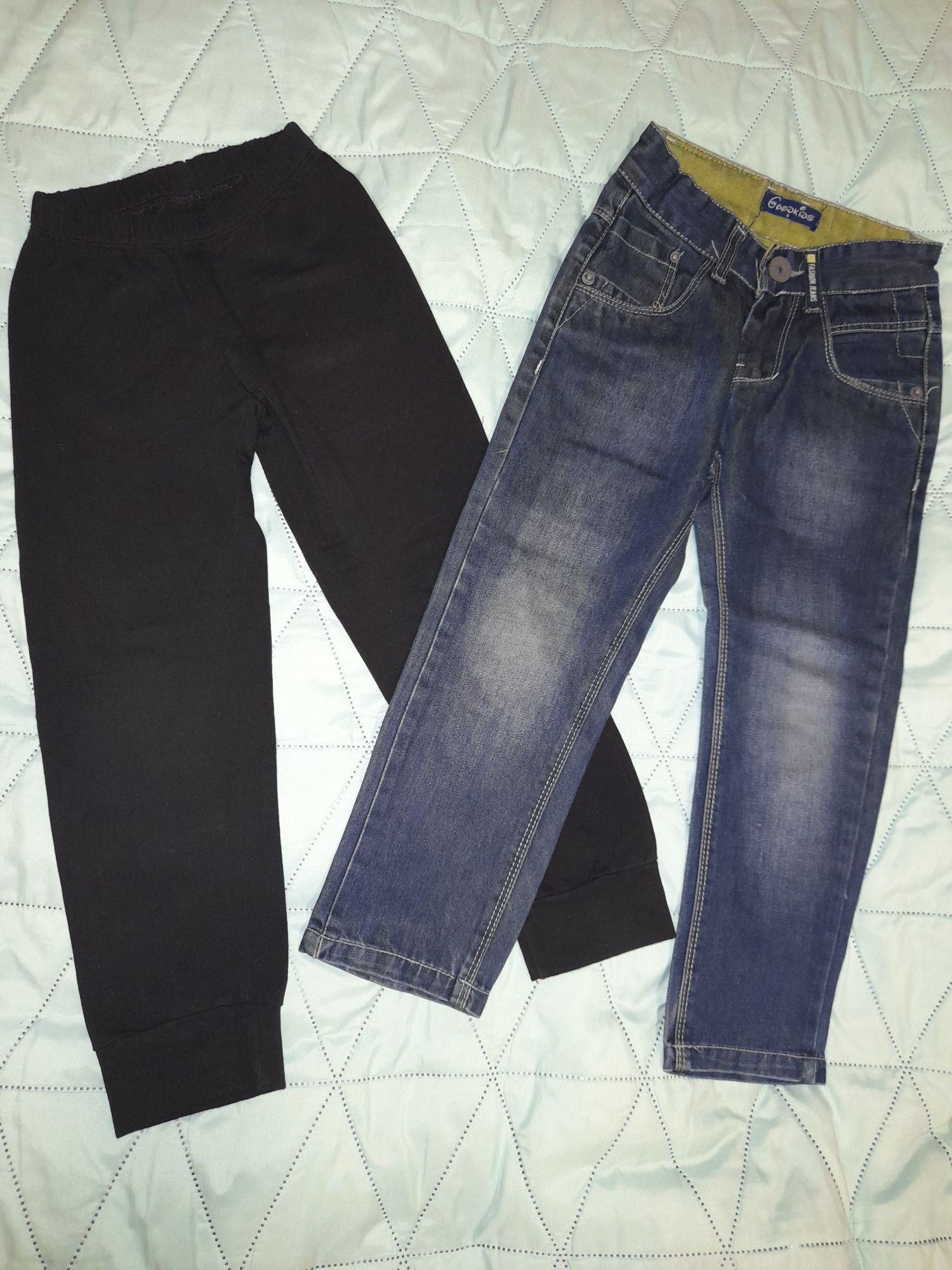 Spodnie 110/116 jeans, dres