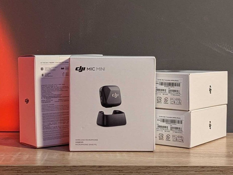 Новий • Передавач радіосистеми DJI Mic Mini (Transmitter) • Чорний