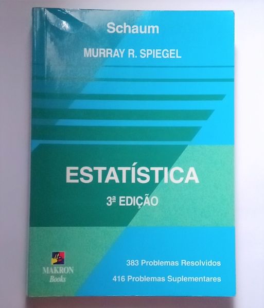 Estatística, de Murray R. Spiegel & Schaum