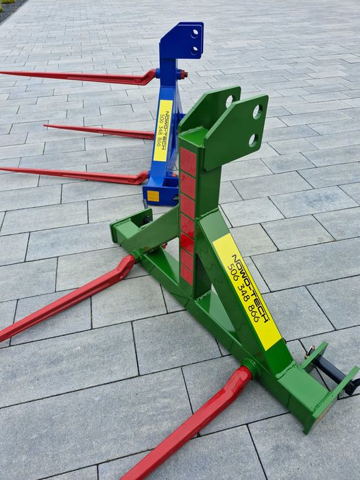 widły do bel, balotów, igła, podnośnik do siana na tył ciągnika, tuz