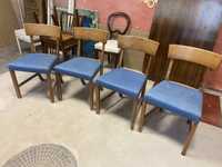 Krzesło, stylowe, stare, vintage, komplet  4 sztuki