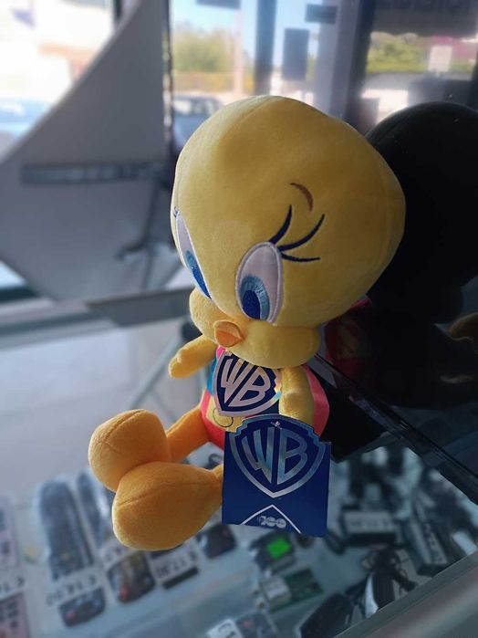 PROMO:Peluche Tweety Superman 30cm (Edição 100 anos Warner Bros.)