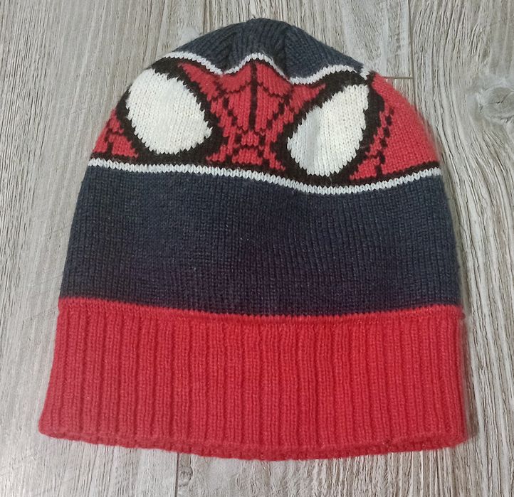 Czapka dziecięca ocieplana unisex dzianina Spiderman 3/6lat Marvel