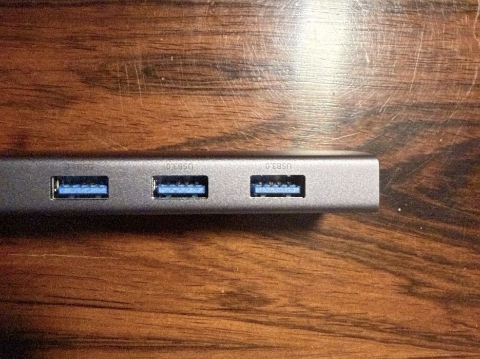Adaptador usb C novo ainda embalado