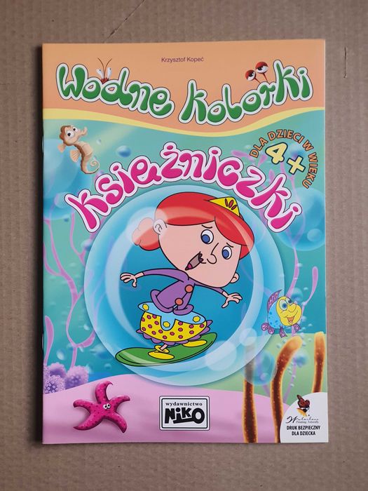 Wodne kolorki. Księżniczki - Krzysztof Kopeć ~ NOWA