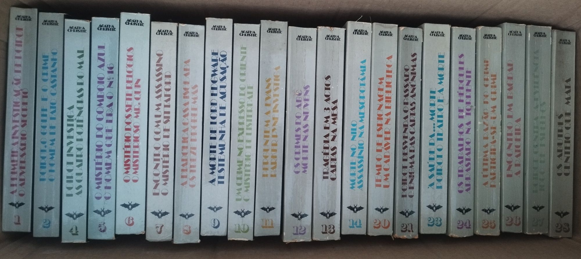Coleção livros Agatha Christine
