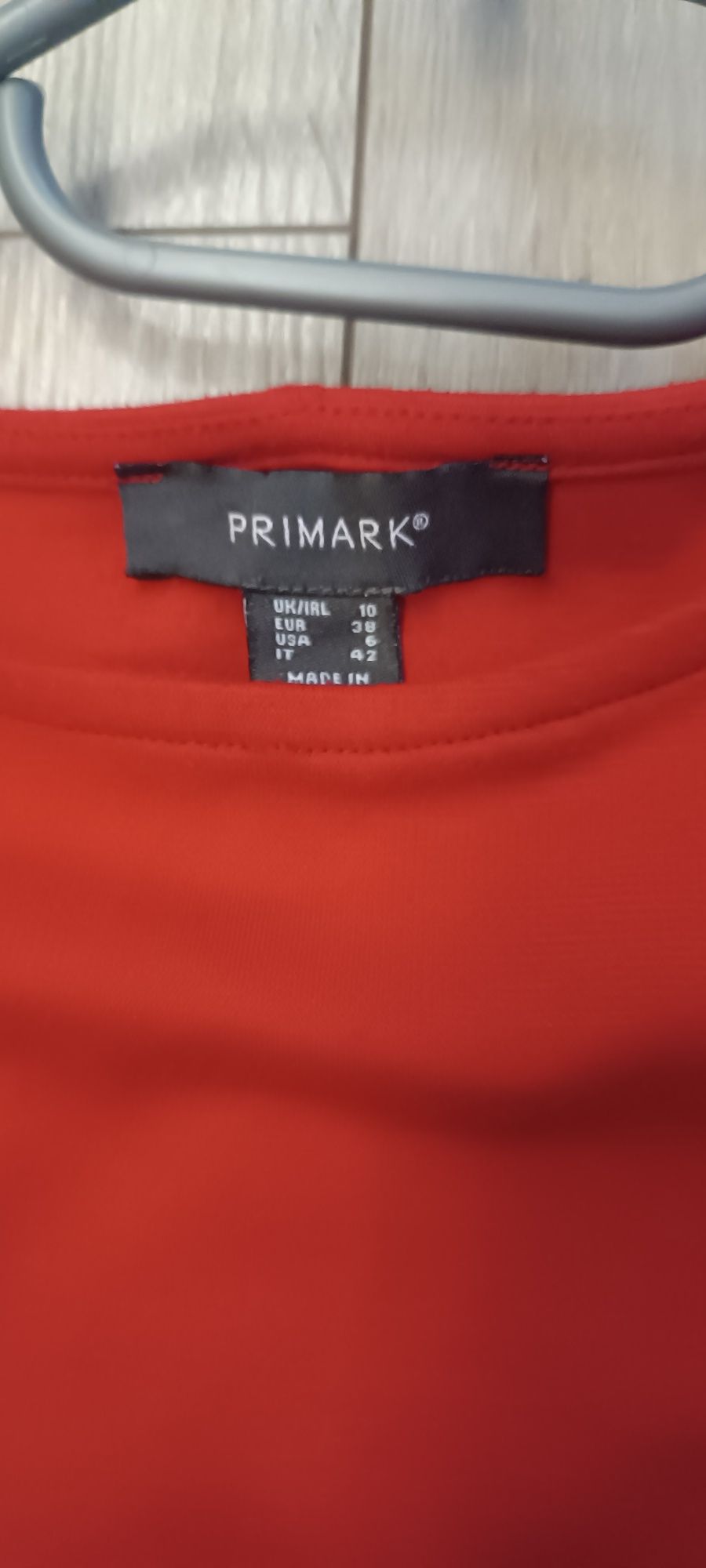 Sukienka czerwona Primark  38