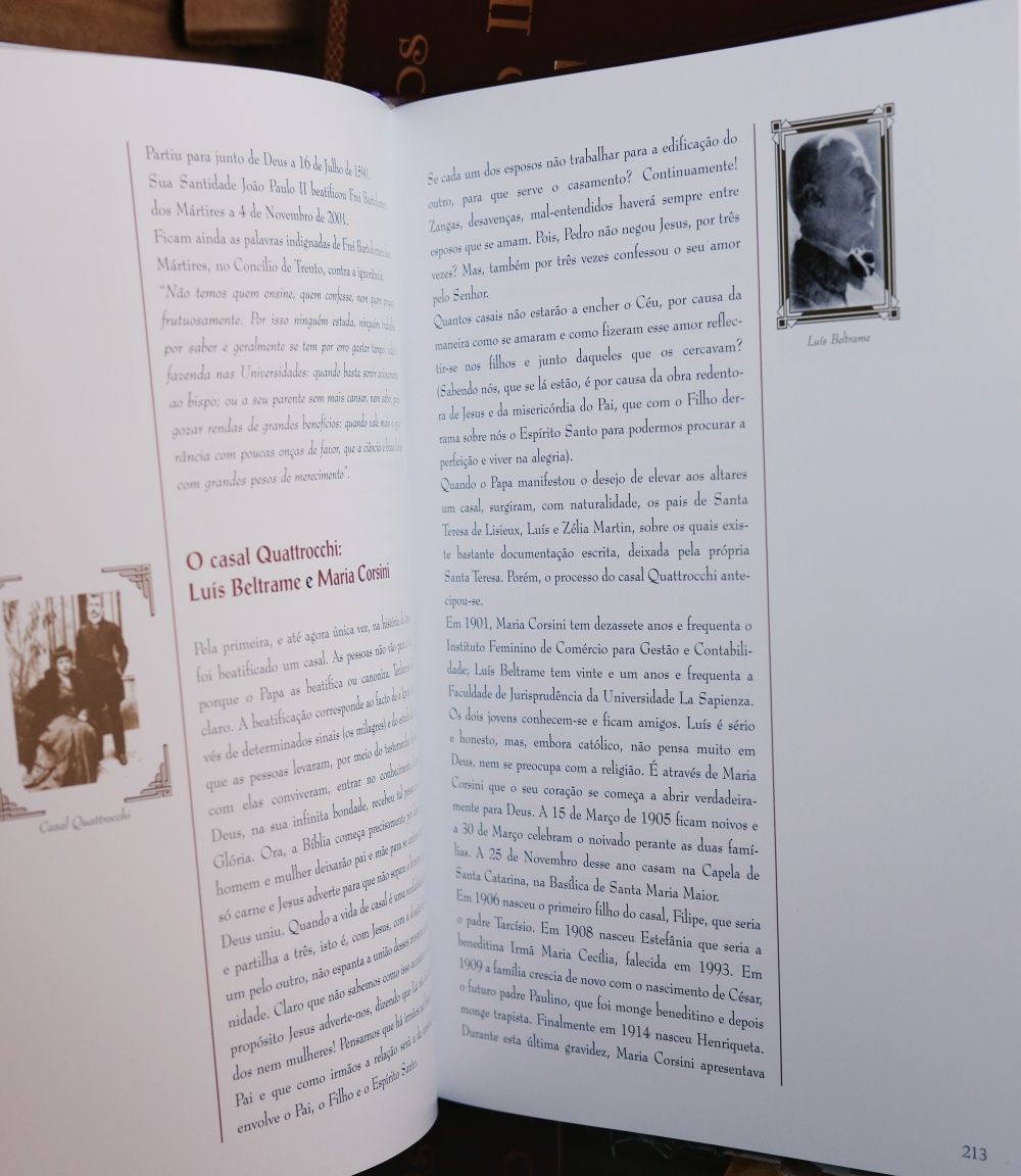 Os Santos de João Paulo II - 3 volumes novos na caixa
