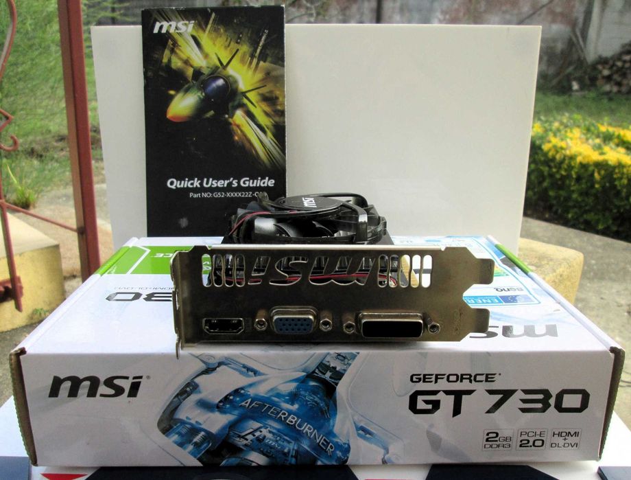 Placa gráfica MSI GeForce GT 730 2GB GDDR364287621808130122