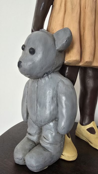 Raro Personagem de Filme Antigo ,em cerâmica