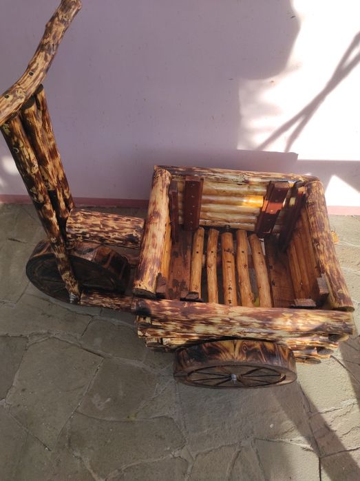 Декоративный цветочник - велосипед для дома или дачи.