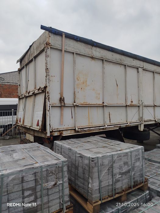 Полупричіп одаз металевий