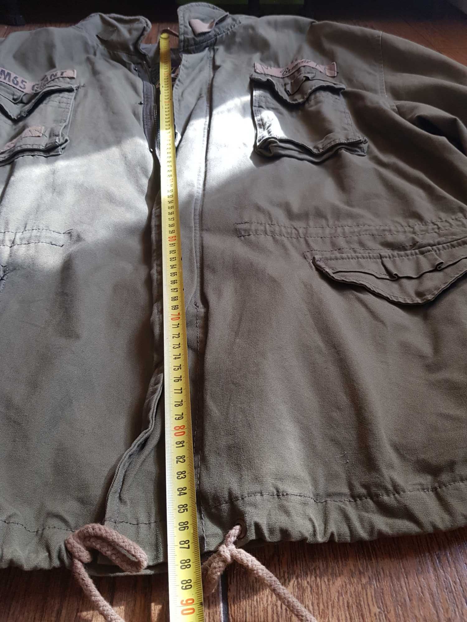 Парка Brandit M65 Giant Olive, дуже великий розмір, СПРАВЖНІЙ 4XL
