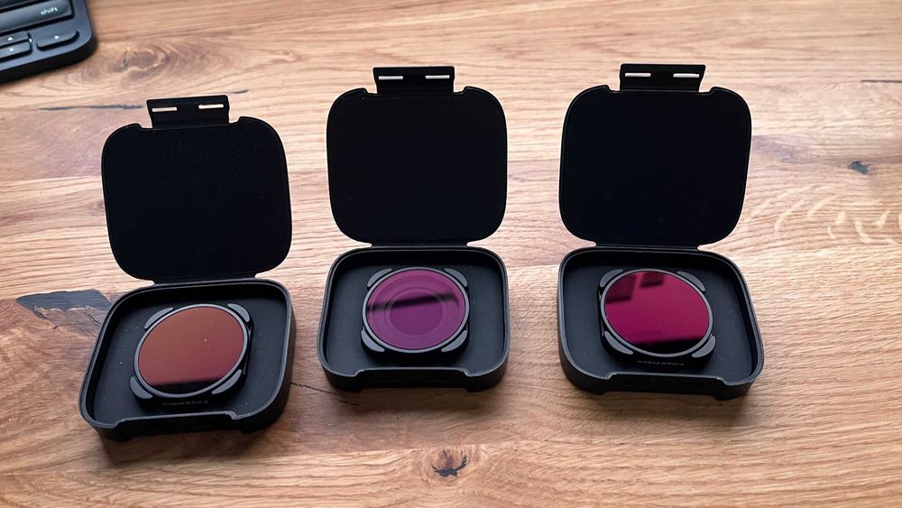 Filtry ND z polaryzacją Freewell do gopro nd 4,8,16