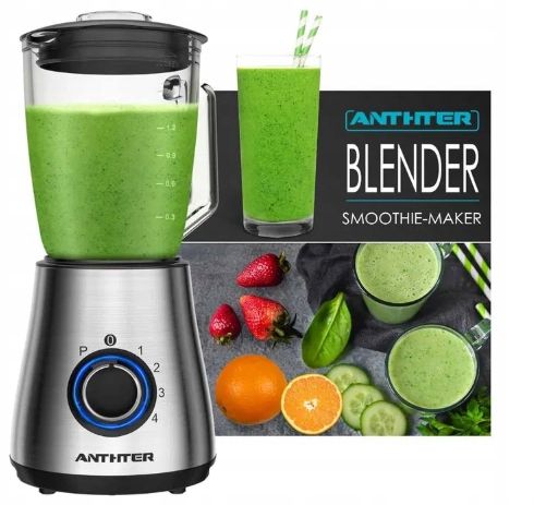 Anthter CY-212 Profesjonalny blender, 220 V, 1000W Mikser stojący