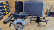 DJI FPV completo com muitos acessórios, como novo.