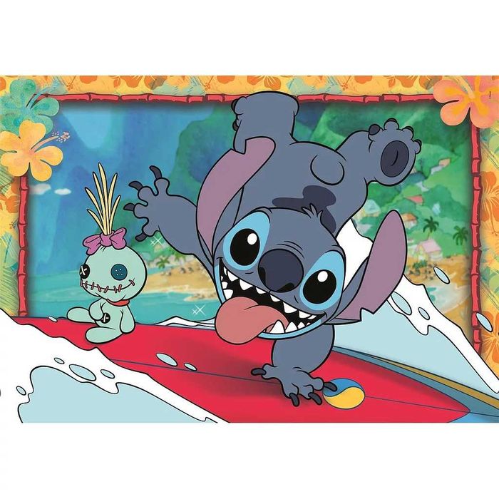 Puzzle Clementoni Disney Stitch SuperColor 27x18,5cm 2x20 peças
