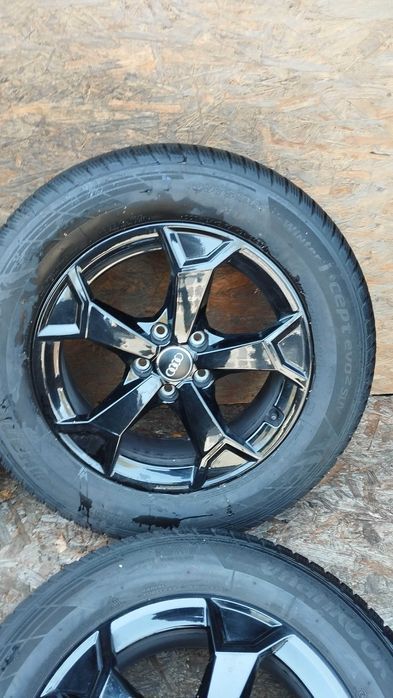 Felgi aluminiowe ! 17 cali ! AUDI VW SKODA ! Czarne ! MONTAŻ!