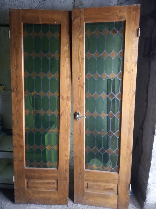 Двері дерев'яні б/у