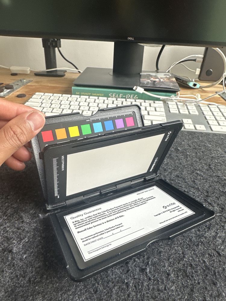 X-rite color checker passport