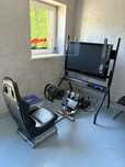 Simracing playseat fotel kierownica thrustmaster t300rs stojak tv ps4
