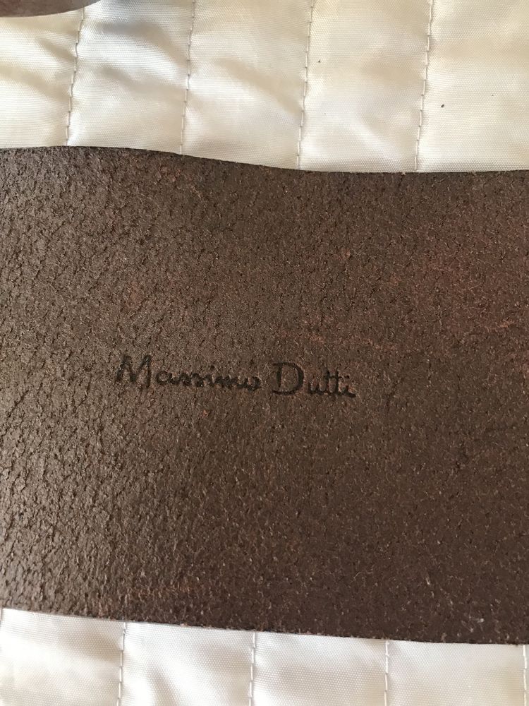 Cinto castanho Massimo Dutti