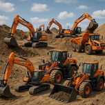 DOOSAN Paczka PDF Maszyny Budowlane Schematy Instrukcja Napraw FULL